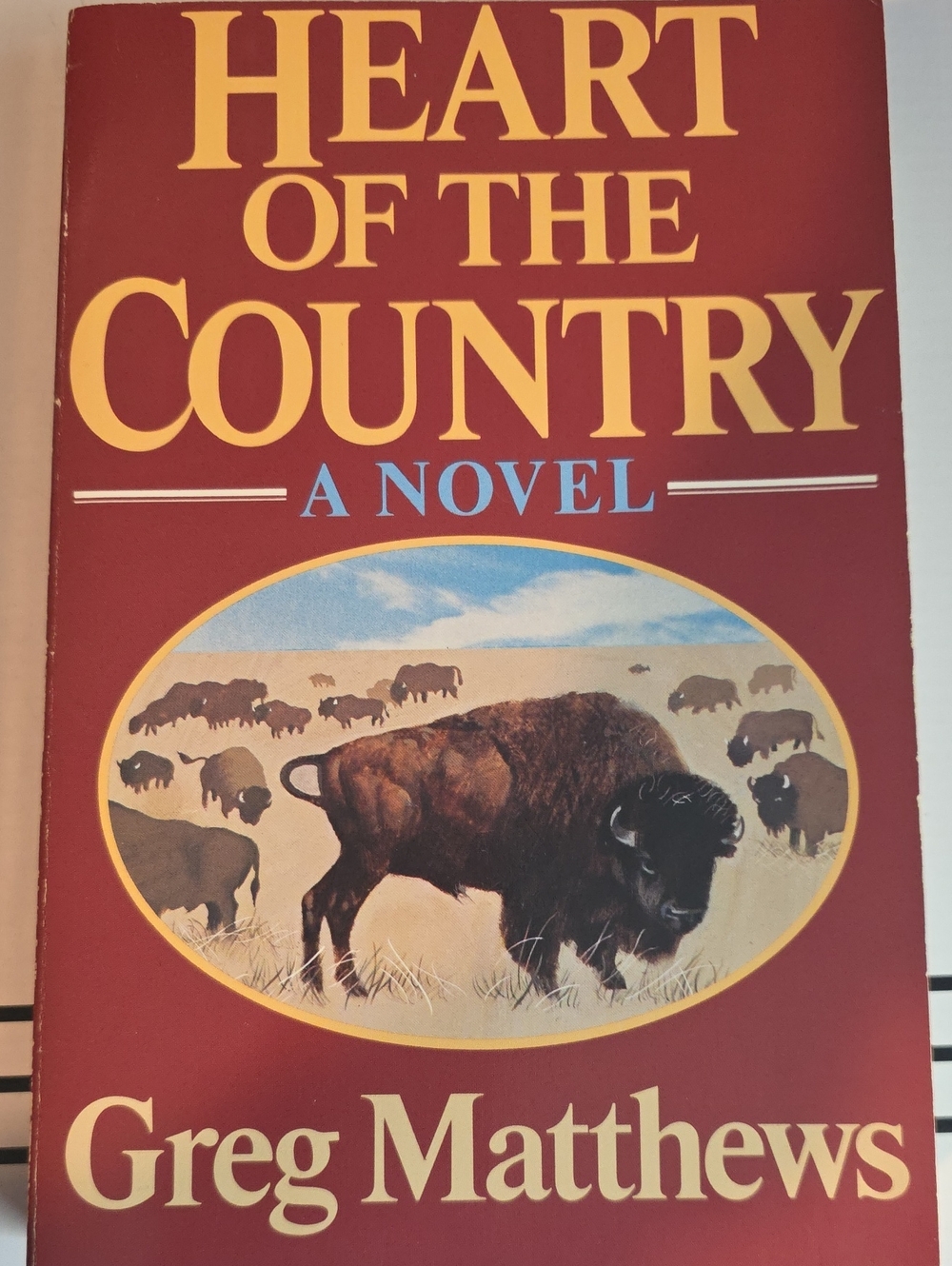 Heart of the Country - A novel by Greg Matthews- Paperback book